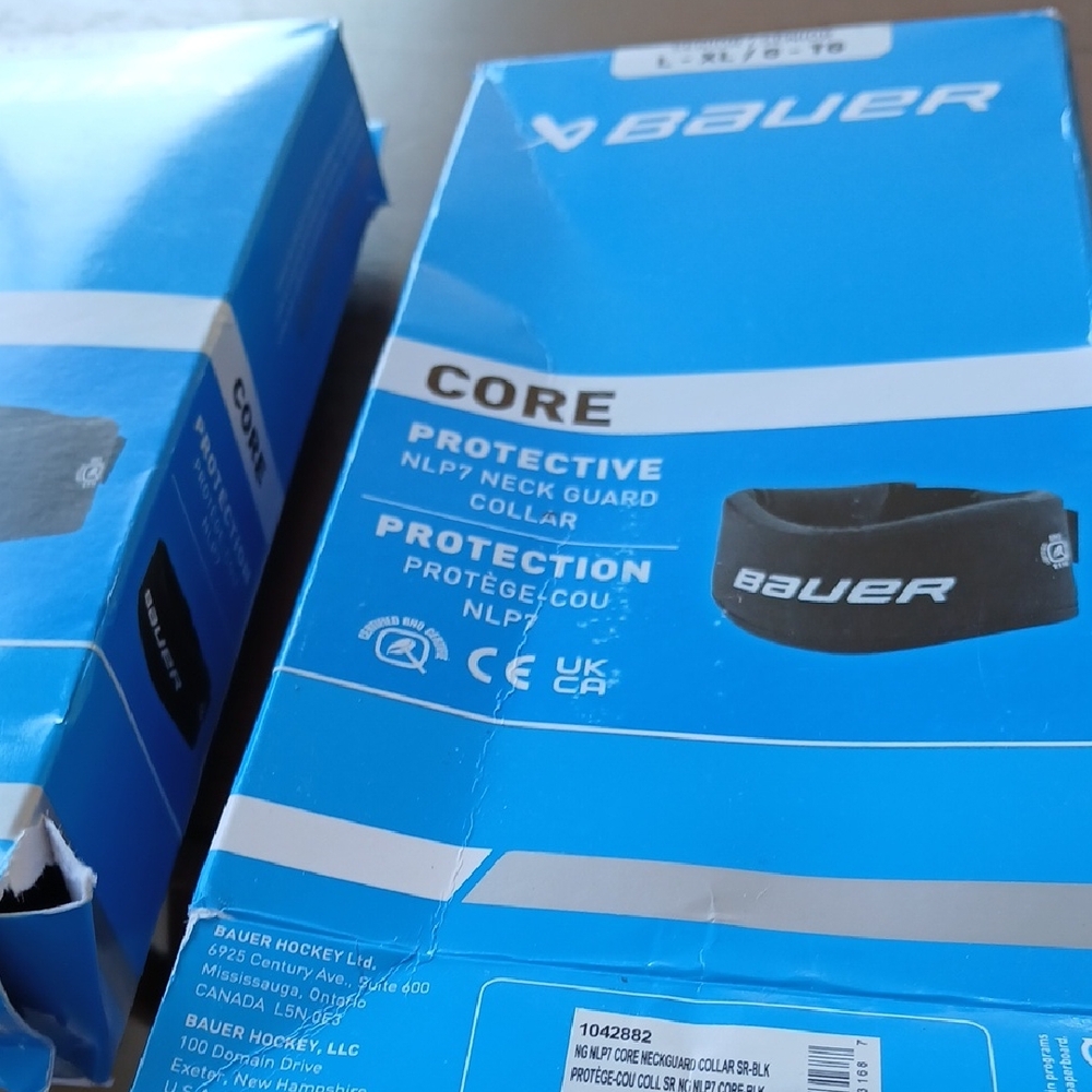 Bauer Blue Protective Neck Guard